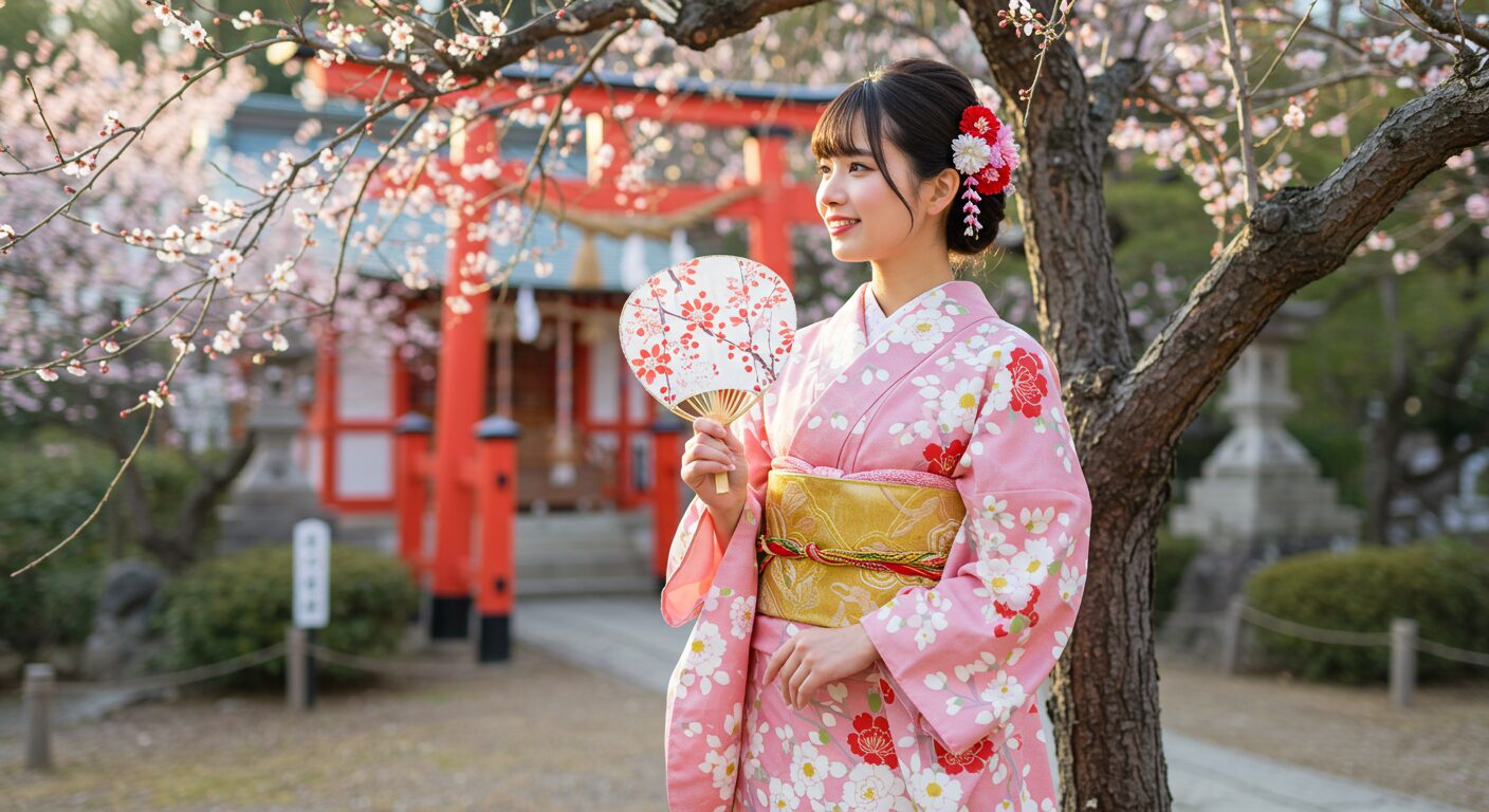 梅柄の着物を季節や場面に合わせて楽しむ方法