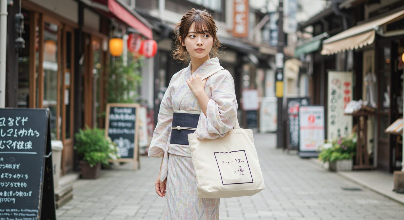 季節別・着物に合わせるカジュアルバッグコーディネート術