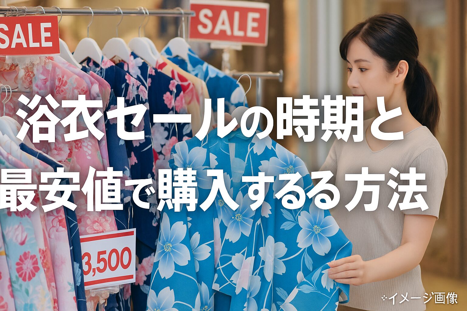 浴衣セール攻略法決定版！3,000円台から10万円超まで予算別おすすめ店舗