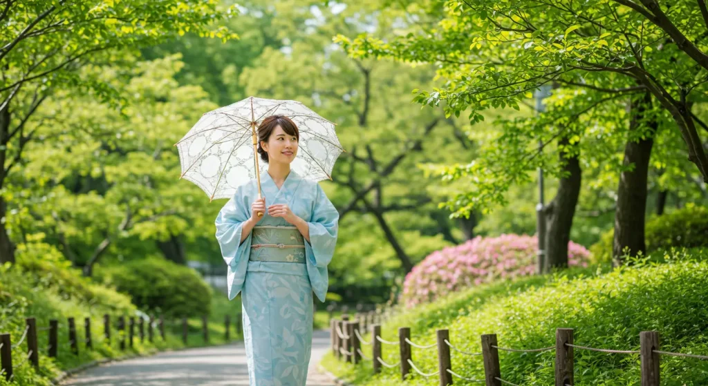 洗える着物 夏絽セットの活用法