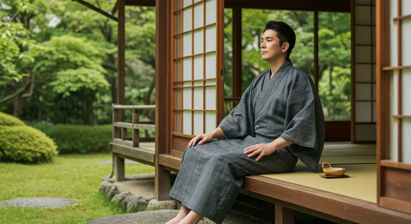 男性が浴衣を着る際のポイント