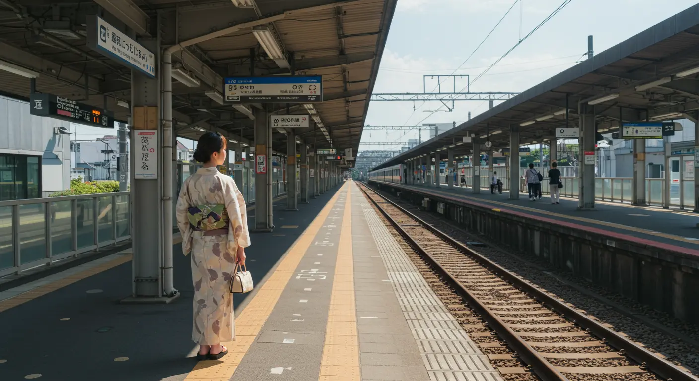 浴衣 お出かけ どこまで行ける？移動手段