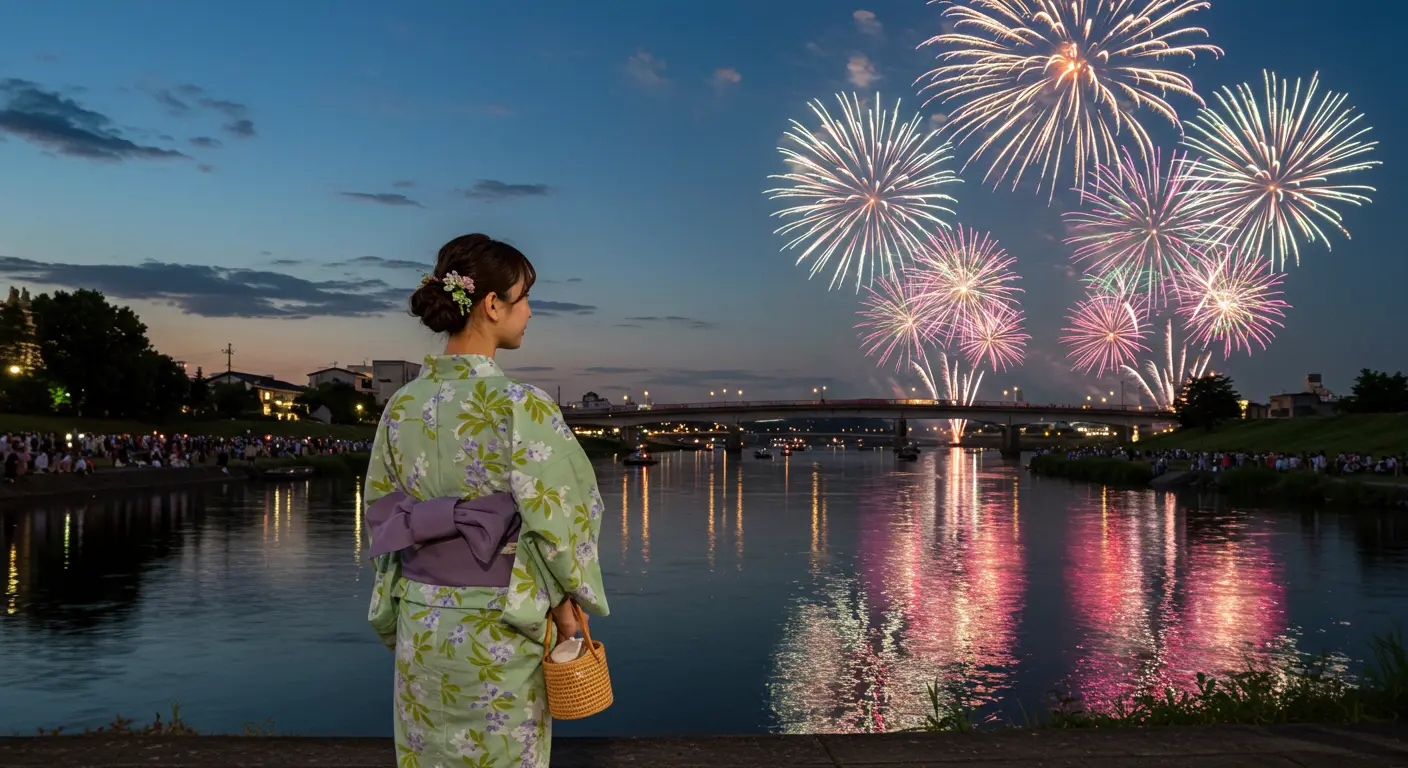 5月の花火大会で浴衣を着るコツ