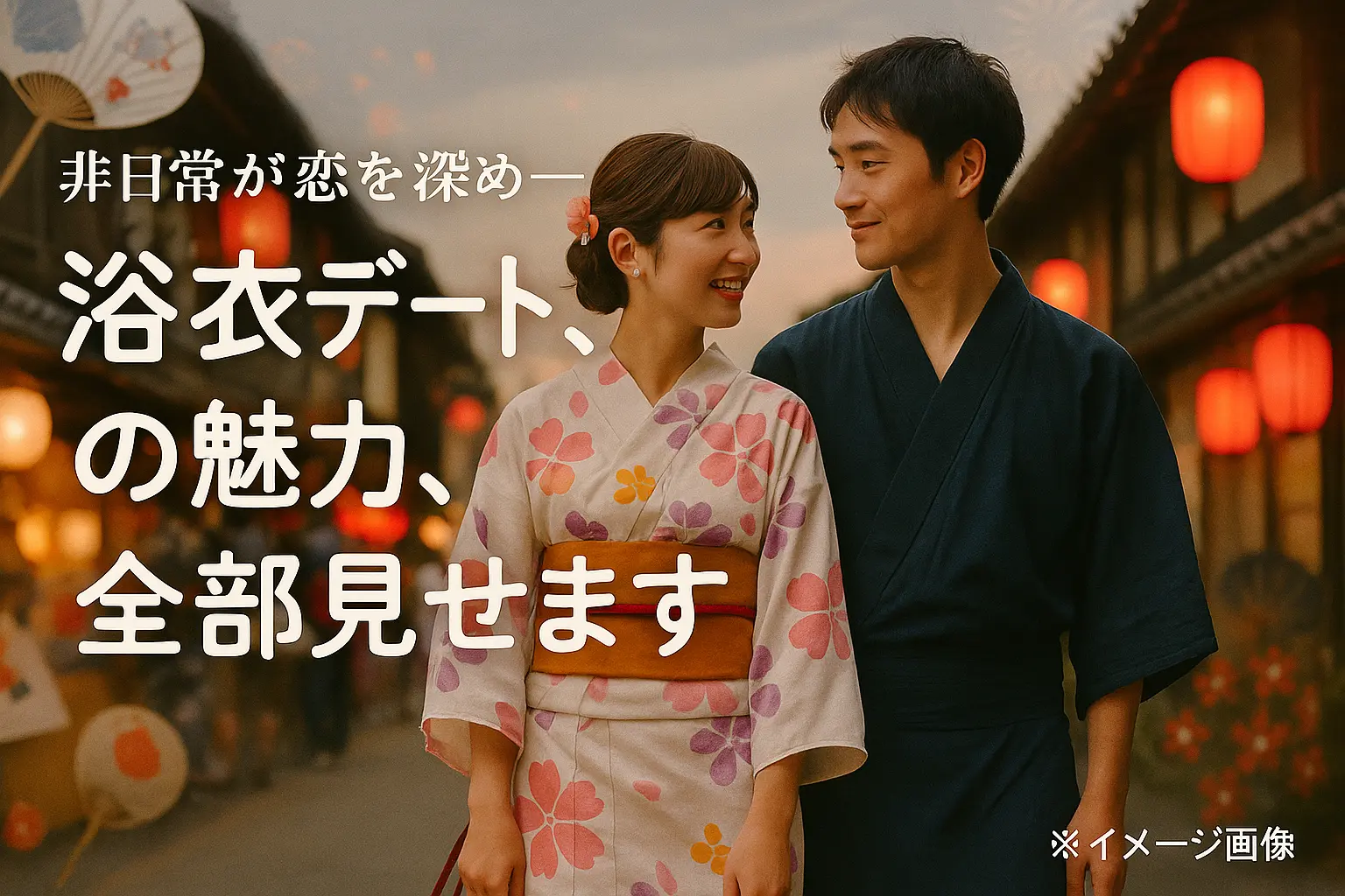 浴衣デートの楽しみ方完全版