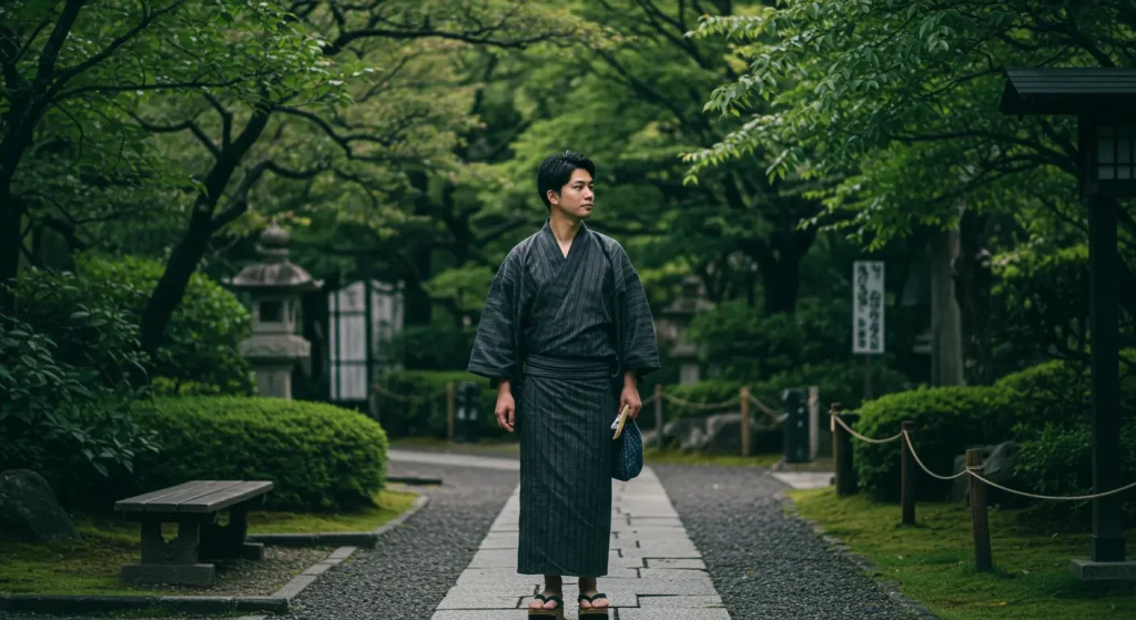 男性の浴衣で必要なものは女性と違う？