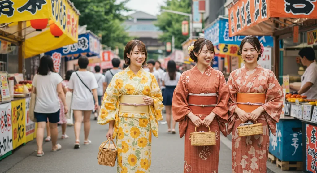 浴衣姿を完璧に！メイクとヘアスタイルの秘訣