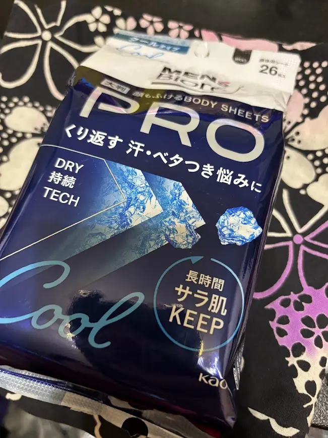 着付け前のクールダウンと制汗対策１