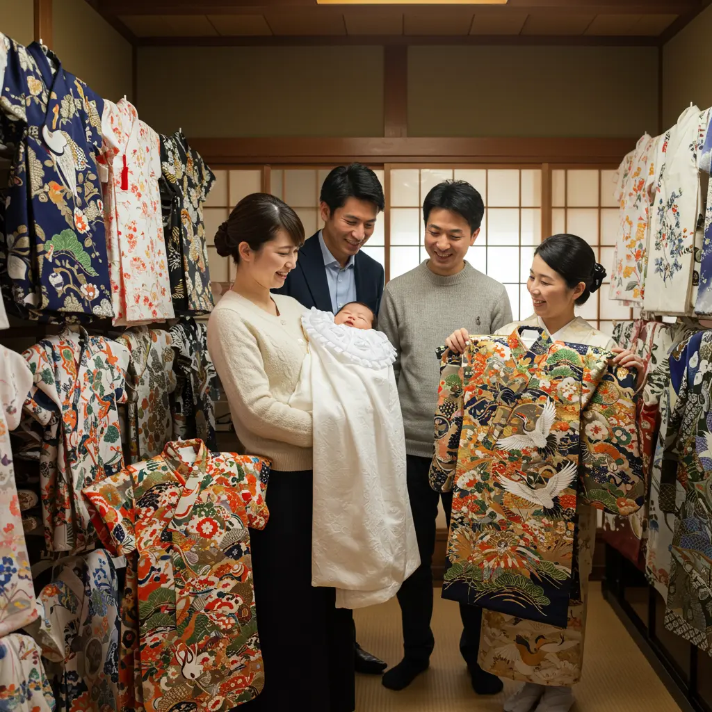赤ちゃんの祝い着を購入できる店舗