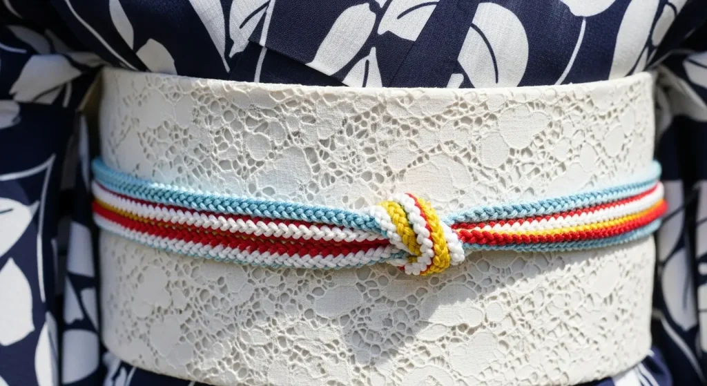 三分紐 浴衣 帯留めなしでの着こなし術