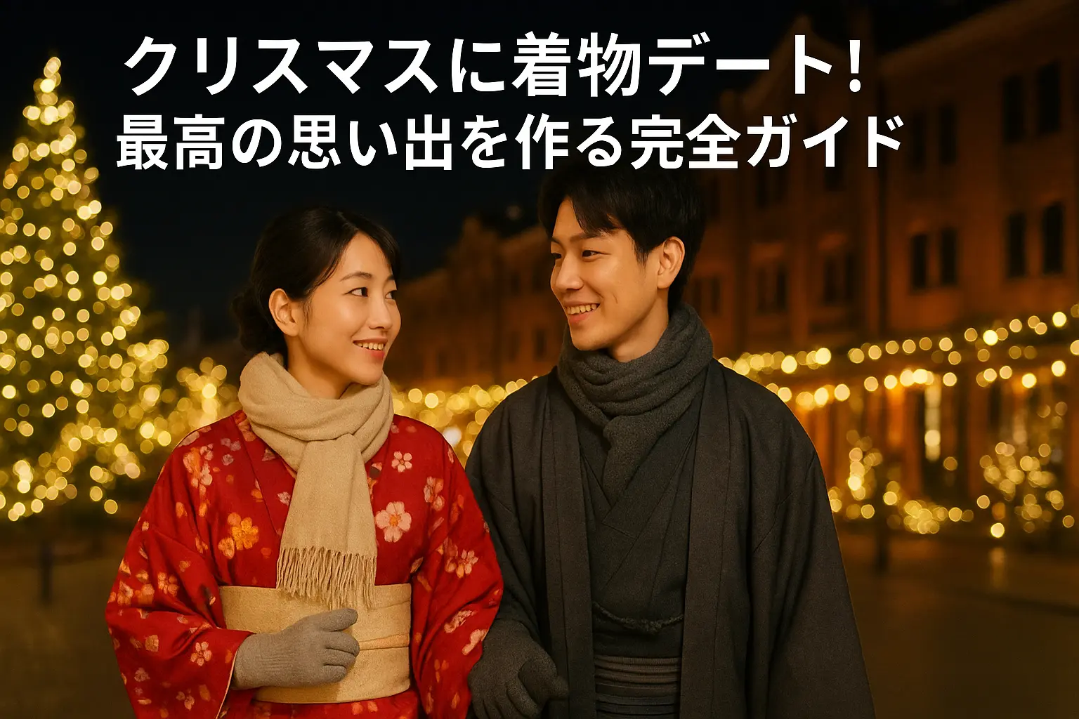 クリスマスに着物デート！最高の思い出を作る完全ガイド