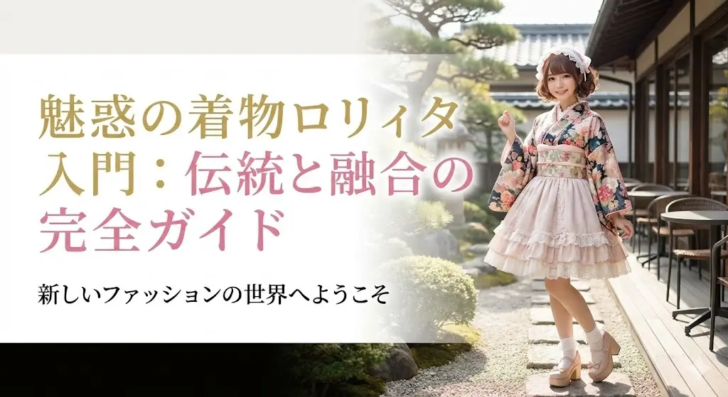 魅惑の着物ロリィタ入門：伝統と融合の完全ガイド