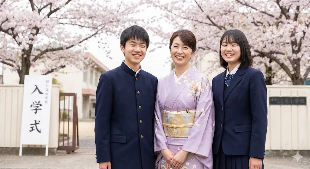 入学式の着物で母親40代が輝く着こなし準備