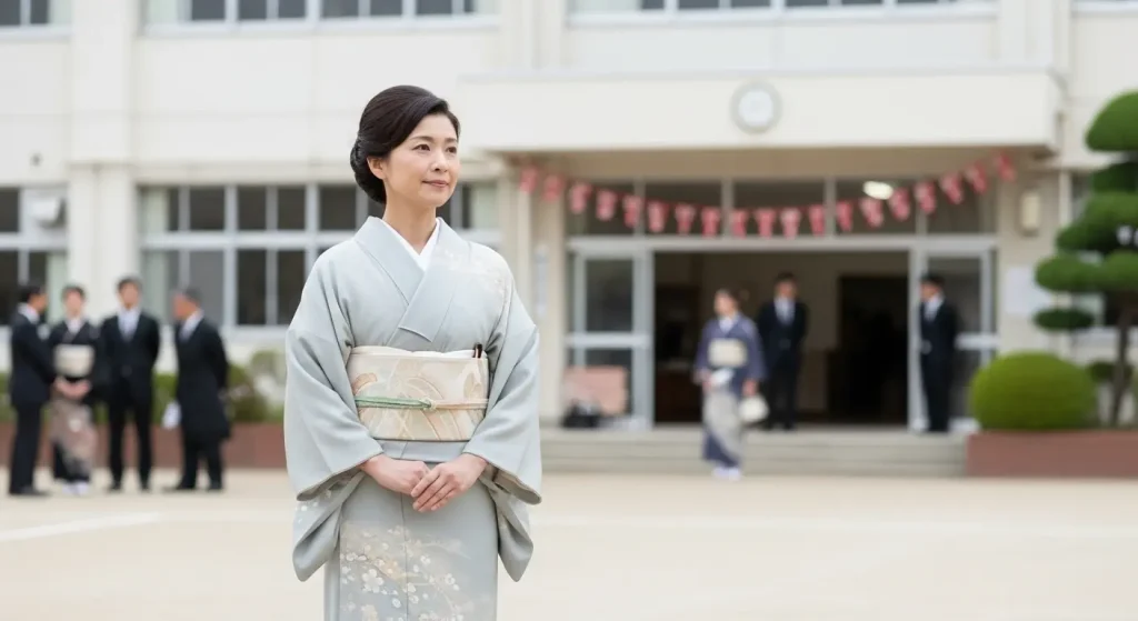 卒業式にふさわしい着物 母親40代の選び方