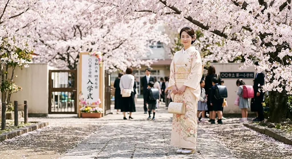 「入学式で着物は金持ち」だけではない現代の選択肢