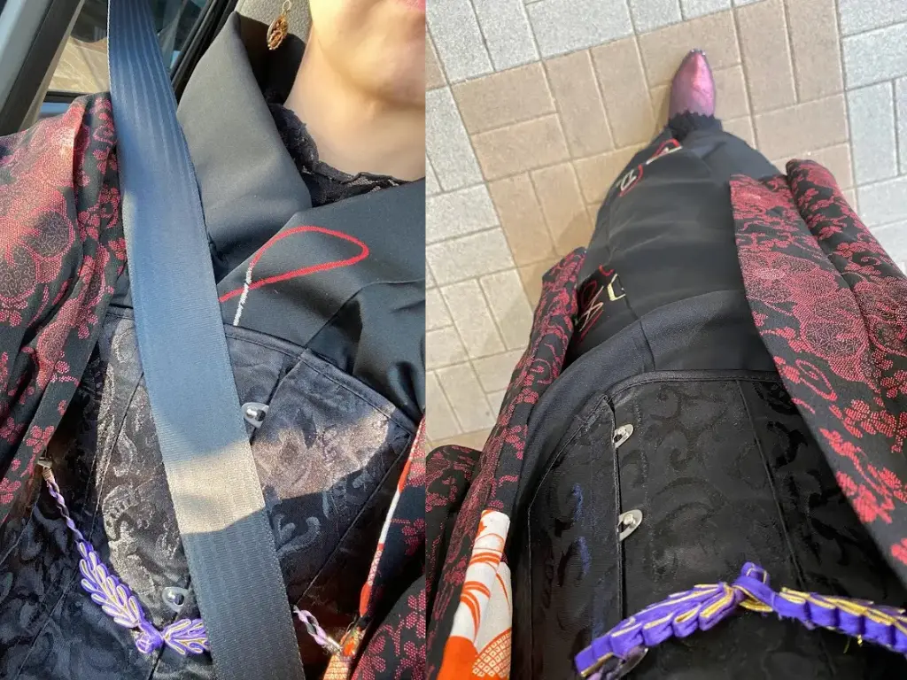 着物で運転を快適にする安全対策