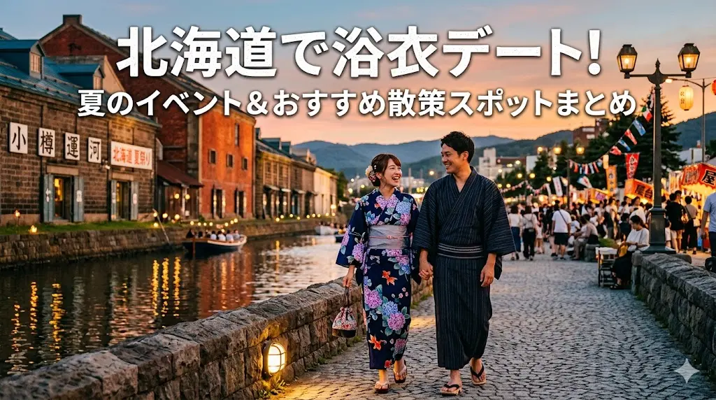 北海道で浴衣デート！夏のイベントやおすすめ散策スポットまとめ